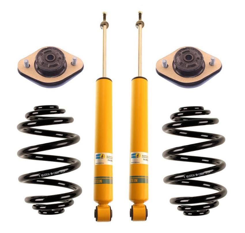 BMW Shock Absorber and Coil Spring Assembly - Rear (Standard Suspension) (B8 Performance Plus) 33521092362 - Bilstein 3817487KIT